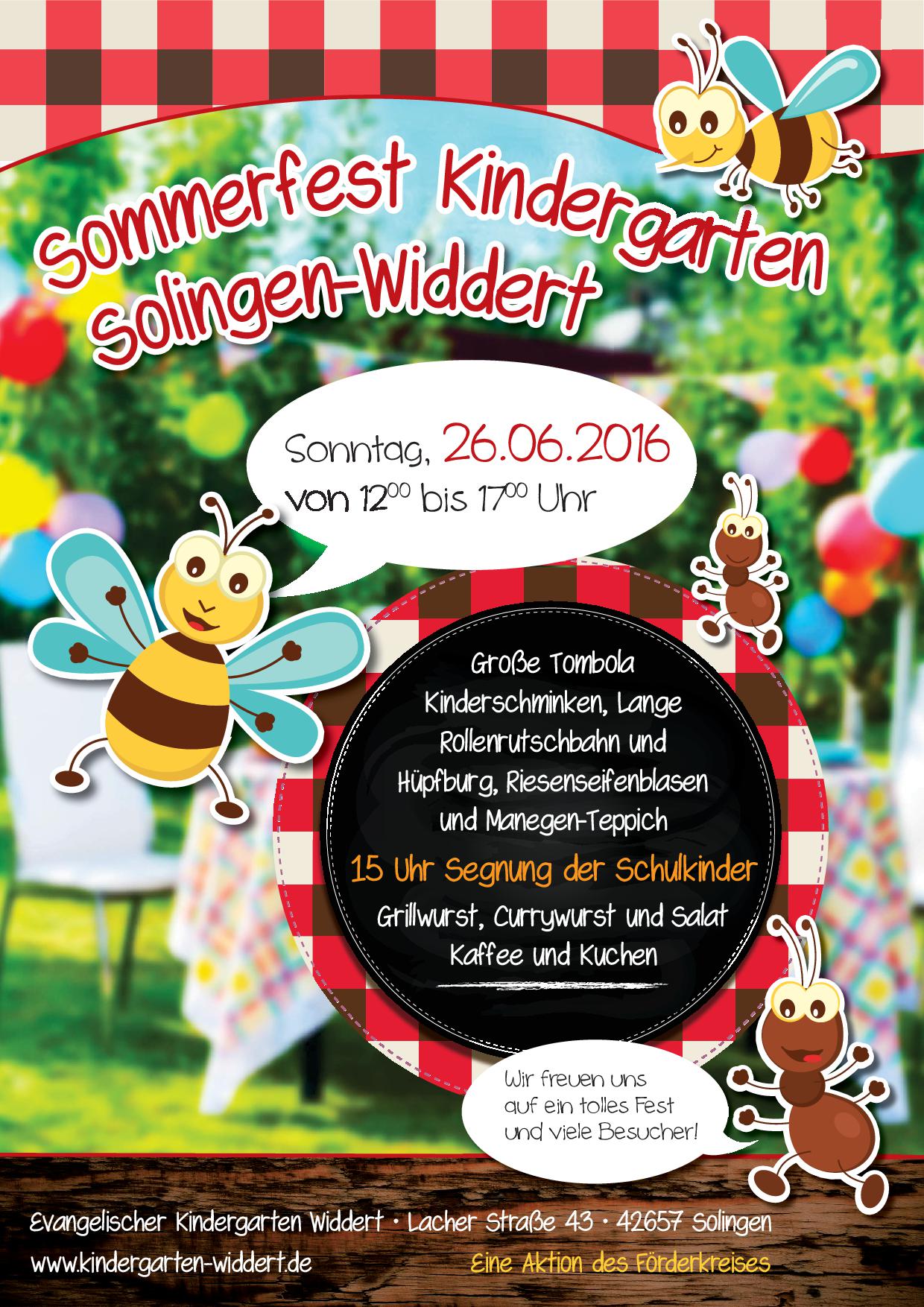 Plakat Sommerfest